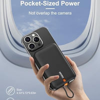 AsperX Magnetic Power Bank, 10,000mAh