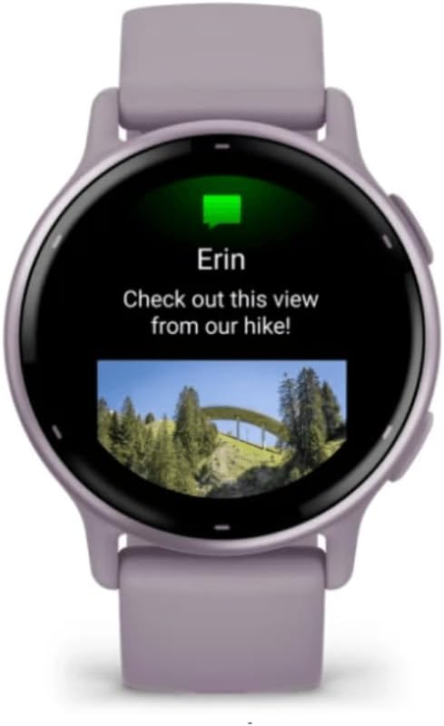 Garmin Vívoactive 5 - Orchid/Cream Gold — Smartwatch GPS AMOLED, hasta 11 días de batería