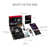 ASUS ROG STRIX X670E-F GAMING WIFI AMD X670 AM5 Ryzen™ Desktop 9000 8000 & 7000 ATX motherboard, 18+2 power stages, DDR5, 4x M.2 slots with heatsink, PCIe® 5.0, USB 3.2 Gen 2x2, WiFi 6E, AI Cooling II