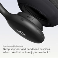 Beats 360 - Black Over-Ear Headphones with Black Performance Knit Cushions