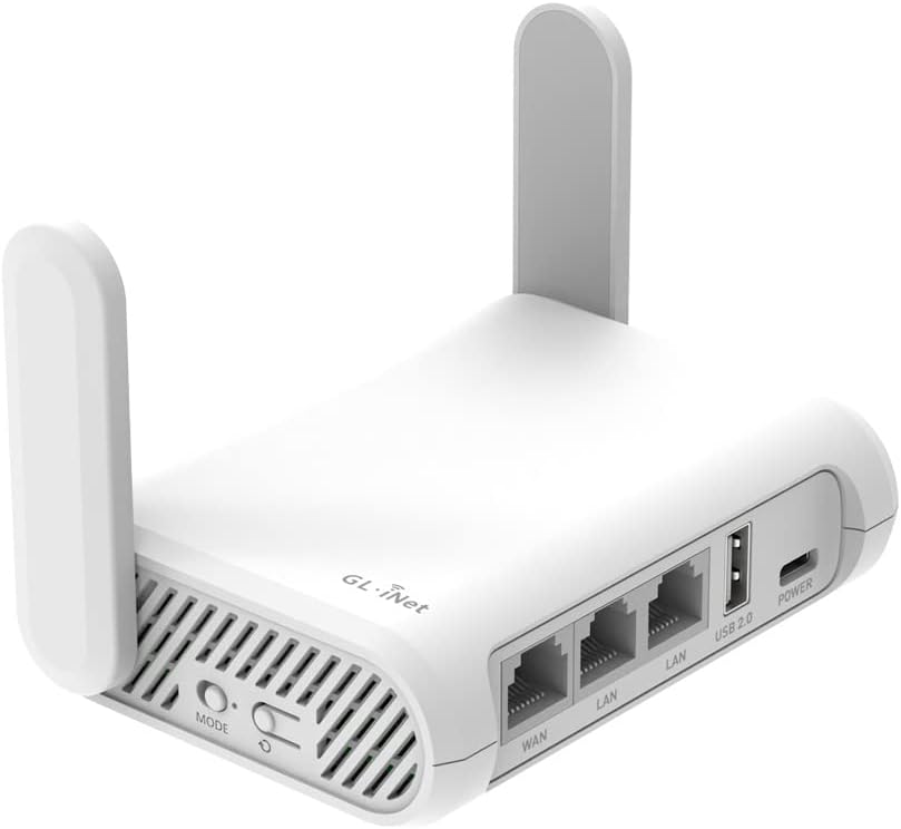 GL.iNet GL-SFT1200 Opal Travel Router, AC1200 Dual-Band Wi-Fi