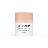 Bali Body Gradual Face Tan | Daily Facial Moisturizer for Natural Looking Gradual Bronze Glow | Anti-Aging, Hydrating Cream for All Skin Types | Vegan, Cruelty Free, Australian Made (50 ml/1.69 fl oz)