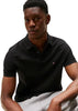 Tommy Hilfiger Mens Short Sleeve Polo Shirts in Regular Fit with Stretch and Organic Pique Cotton
