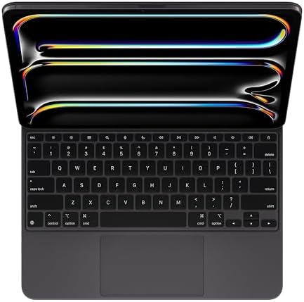 Apple iPad Magic Keyboard Case for iPad Pro 13-inch (M4 and M5), Great Typing Experience, Built-in Trackpad, Function Row, US English - Black
