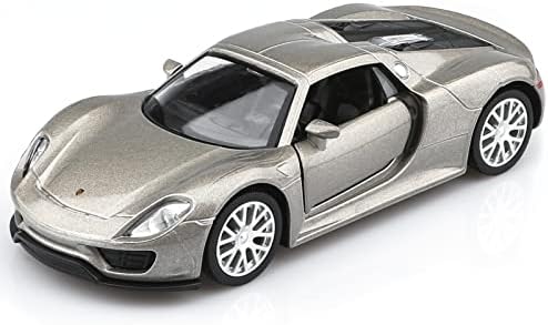 TOKAXI 1/36 Scale Porsche Taycan Turbo Diecast Car Models,Pull Back Vehicles Toy Cars,Cars Gifts for Boys Girls