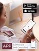 Momcozy Breast Pump Hands Free Upgraded Mobile Flow | M9, App Discreet Control with Personalized Multi-Modes & 15 Levels, Wearable Breast Pump 24mm, 2 Pack Cozy Red