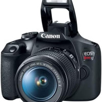 Canon EOS Rebel T7 DSLR Camera Double Zoom Lens Kit