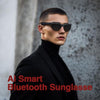 Ai Translator Glasses,Translator Smart Glasses, AI Translator Powered by GPT,Music Bluetooth Sunglasses, Supports 100+ Languages for Traveling (AI Bluetooth Glasses)