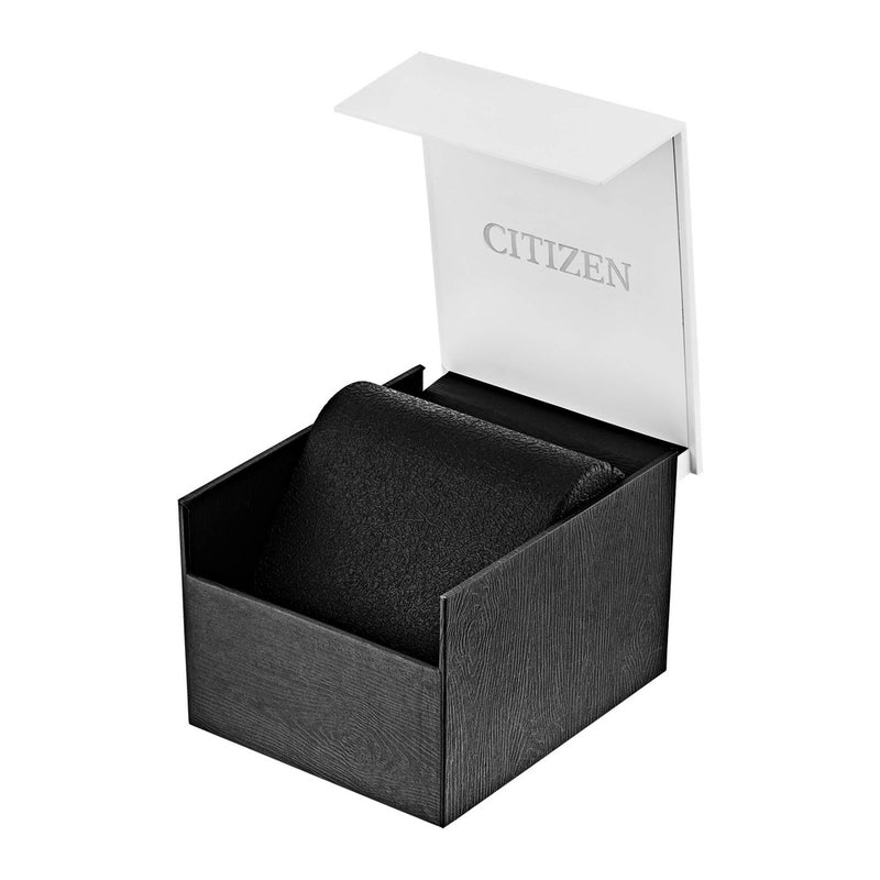 Reloj Citizen Eco-Drive Corso para hombre, clásico, con acero inoxidable y correa de cuero sintético, resistente al agua
