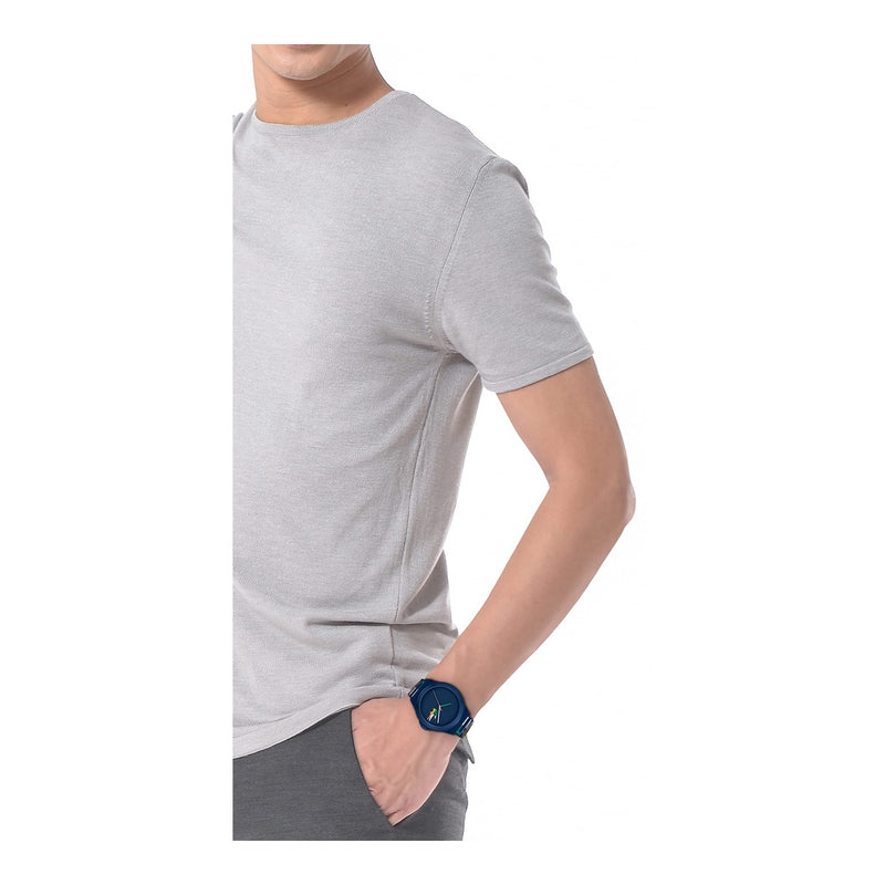 Lacoste Neocroc Reloj de Pulsera para Hombre, Diseño Multicolor con Movimiento de Cuarzo