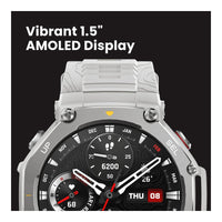 Amazfit T-Rex 3: Reloj Inteligente Militar Resistente, GPS, Mapas Offline, Larga Duración de Batería, 170 Modos Fitness, 1.5"