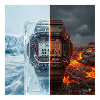 Casio G-Shock GWM5610-1 Reloj deportivo de resina para hombre, resistente y con energía solar, color negro
