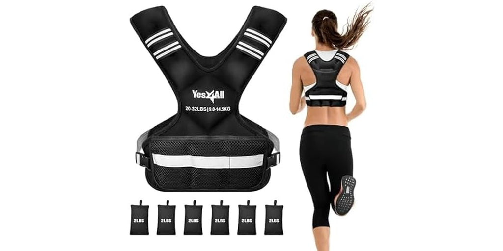 Yes4All Adjustable Weighted Vest 20