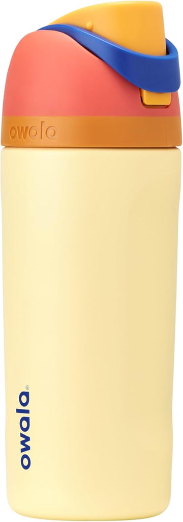 Owala FreeSip Kids Stainless Steel Water Bottle 16 oz Misty Horizon