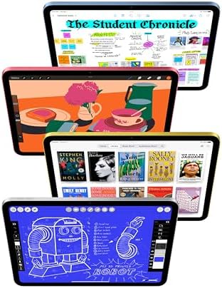 Apple iPad 11-inch: A16 chip, 11-inch Model, Liquid Retina Display, 256GB, Wi-Fi 6, 12MP Front/12MP Back Camera, Touch ID, All-Day Battery Life — Yellow