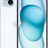 Apple iPhone 15, 256GB, Blue - Unlocked (GSM Only) (Renewed)