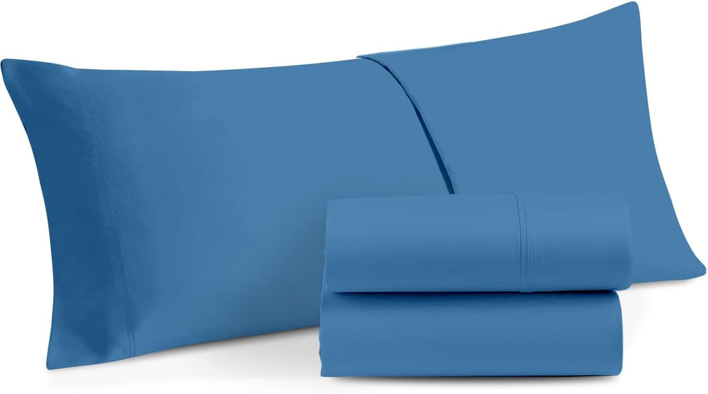 The Sky Bedding Toddler Pillowcase Set of 2 – 500 Thread Count 100% Egyptian Cotton Small Pillow Covers with Hidden Zipp