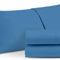 The Sky Bedding Toddler Pillowcase Set of 2 – 500 Thread Count 100% Egyptian Cotton Small Pillow Covers with Hidden Zipp