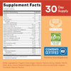 SmartyPants Kids Multivitamin Gummies: Omega 3 Fish Oil (EPA/DHA), Vitamin D3, C, Vitamin B12, B6, A, K & Zinc for Immune Support, Biotin, Gluten Free, Three Fruit Flavors, 120 Count (30 Day Supply)