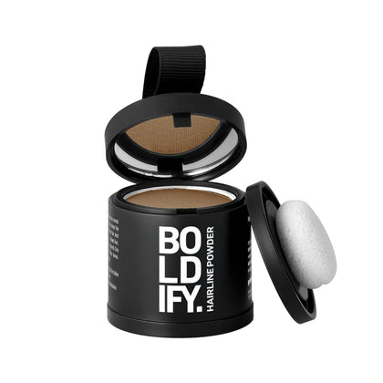 Boldify Hairline Powder, Root Touch Up Hair Color Dark Blonde 10g