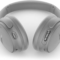 Bose QuietComfort Headphones - Wireless Bluetooth Headphones, Active Over Ear Noise Cancelling and Mic, USB-C Charging, Deep Bass, Up to 24 Hours of Playtime, Moonlight Grey - Limited Edition Color