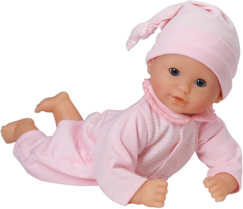 Corolle Bébé Calin Charming Pastel - 12" Soft Baby Doll with Vanilla Scent, Pink Outfit & Sleeping Eyes for Girls Ages 1