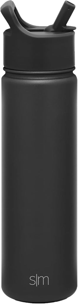 Simple Modern Water Bottle with Straw Lid Vacuum Insulated