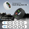 Ring Cover for Oura Ring Gen 4/ Gen 3, Anti-Scratch Elastic Silicone Oura Ring Case Protector for Men Women Working Out Gym (10Collors-4, S (6/7/8/9/10))