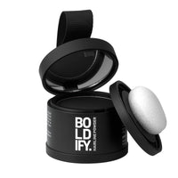 Boldify Hairline Powder, Root Touch Up Hair Color Black 4g
