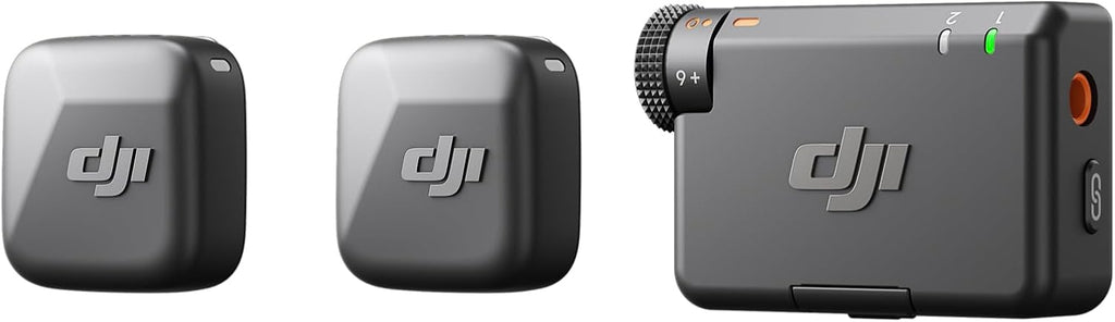 DJI Mic Mini (2 TX + 1 RX), Ultralight, Detail-Rich Audio