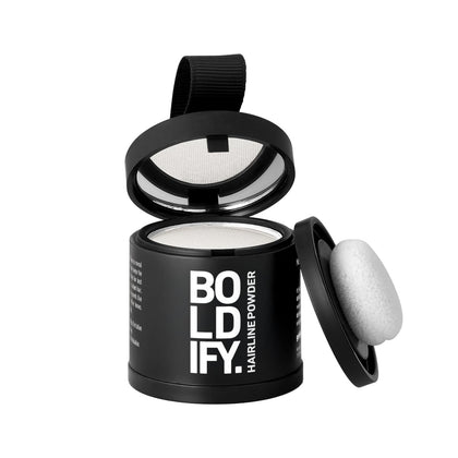 Boldify Hairline Powder, Root Touch Up Hair Color White 10g
