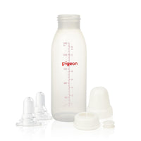 Pigeon Baby Cleft Palate Bottle with 2 Nipples, 8.11 Oz