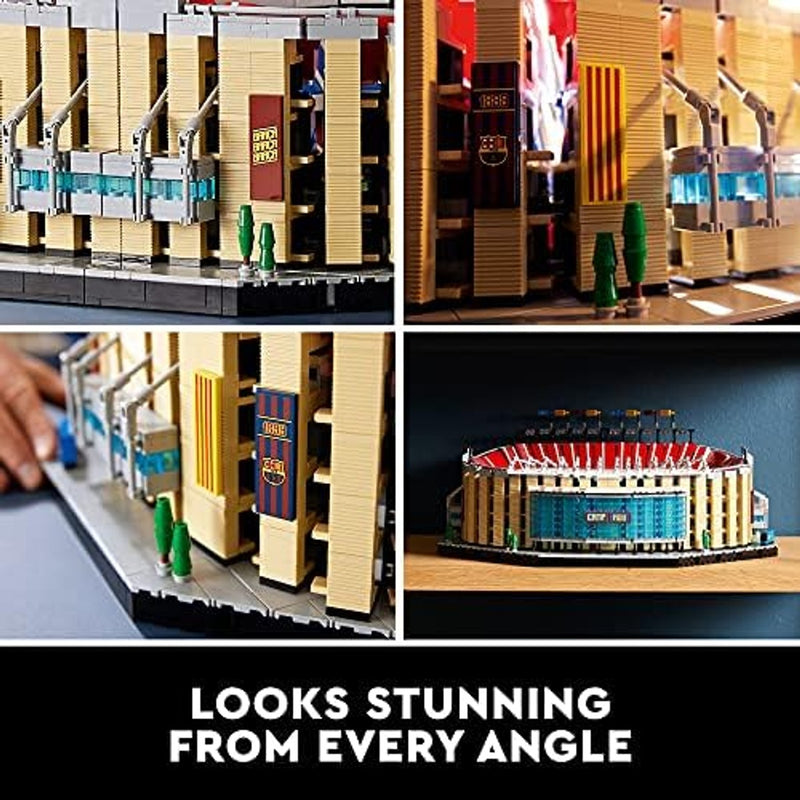 Ofertaza, LEGO Icons Camp NOU – FC Barcelona Soccer Stadium 10284 Model Building Kit