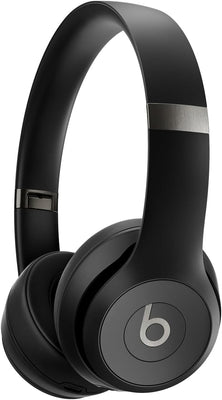 Beats Solo 4 - Negro mate — Audífonos inalámbricos Bluetooth on-ear, hasta 50h