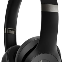 Beats Solo 4 - Wireless On-Ear Bluetooth Headphones, Up to 50-Hour Battery Life, Ultra-Lightweight Comfort, Powerful and Balanced Sound, Apple & Android Compatible - Matte Black - Black & Gold