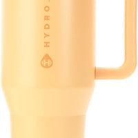 HydroJug Traveler 32oz, Insulated Tumbler with Handle & Straw, Marigold