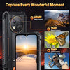 OUKITEL G1 Rugged Smartphone Unlocked - 24+256GB/1TB Android 14 Rugged Cellphones, 6.52”HD Display 10600mAh Battery 48MP Rear Camera IP68/IP69K Waterproof Phone, Dual Sim/NFC/Fingerprint 2025
