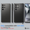 Spigen Liquid Air Designed for Galaxy S24 Ultra Case (2024) [Military-Grade Protection] - Matte Black