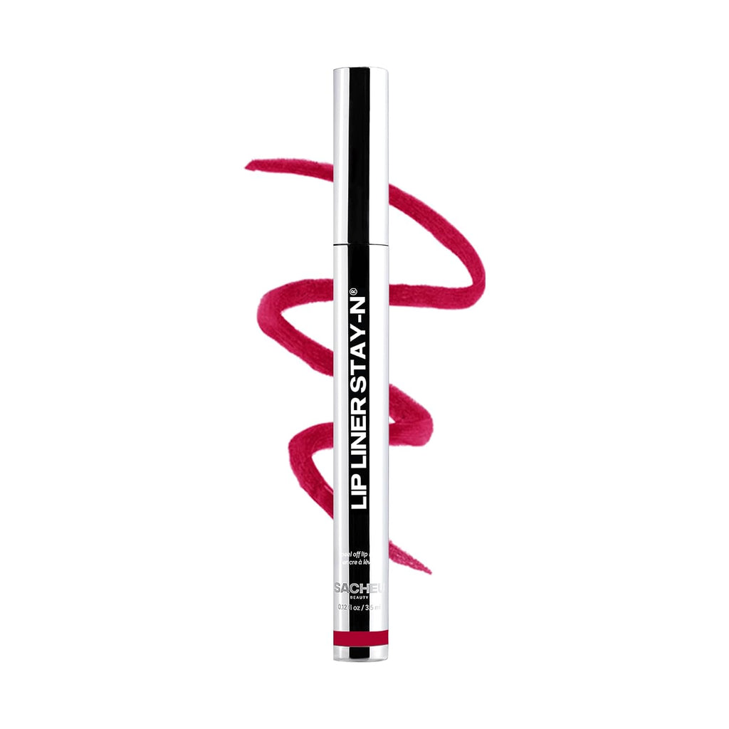 Sacheu Lip Liner STAY-N Peel Off Lip Stain, Longwear, getREDy