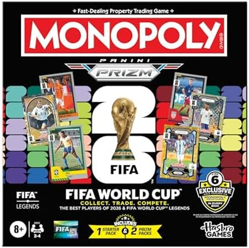 Ofertaza, Monopoly Panini Prizm: FIFA World Cup Game I Soccer Board Game