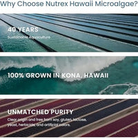 Nutrex Hawaii Pure Hawaiian Spirulina Tablets, Vegan, 500 mg, 400 Count