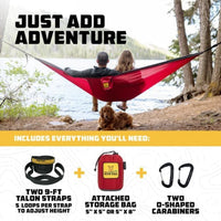 Hamaca de camping Wise Owl Outfitters – Hamaca portátil de hasta 227 kg