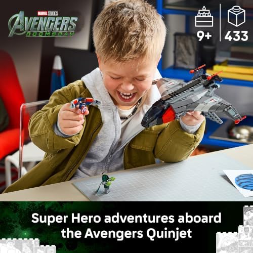 LEGO Marvel Avengers: Doomsday Quinjet 76347