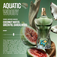 Jean Paul Gaultier Le Beau Paradise Garden Eau de Parfum for Men - Long Lasting Fresh Woody Aquatic Mens Cologne with Coconut Water, Green Fig & Sandalwood - Designer Fragrance Spray, 4.2 oz