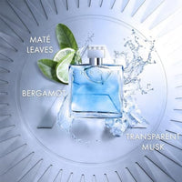 Azzaro Eau de Toilette cromado, colonia acuática fresca para hombre, fragancia cítrica, amaderada y almizclada, notas frescas de bergamota, uso diario, aroma clásico de playa de verano, perfumes de