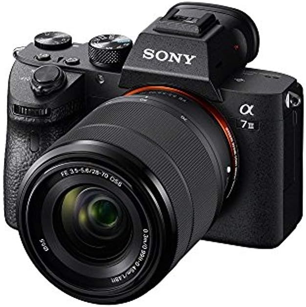 Sony Alpha a7 III Mirrorless Camera with 28-70mm Lens Black