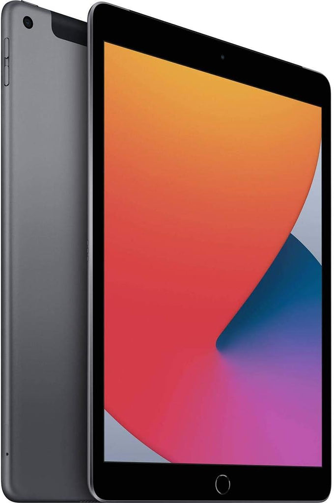 Apple iPad (10.2-inch, Wi-Fi + Cellular, 128GB) - Space Gray (8th Generation) (Renewed)