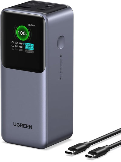 UGREEN Nexode 20000mAh 130W Portable PD Power Bank for MacBook Pro 16