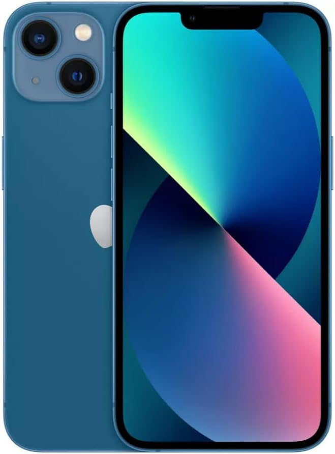 Apple iPhone 13, 128GB, Blue - GSM Carriers (Renewed)