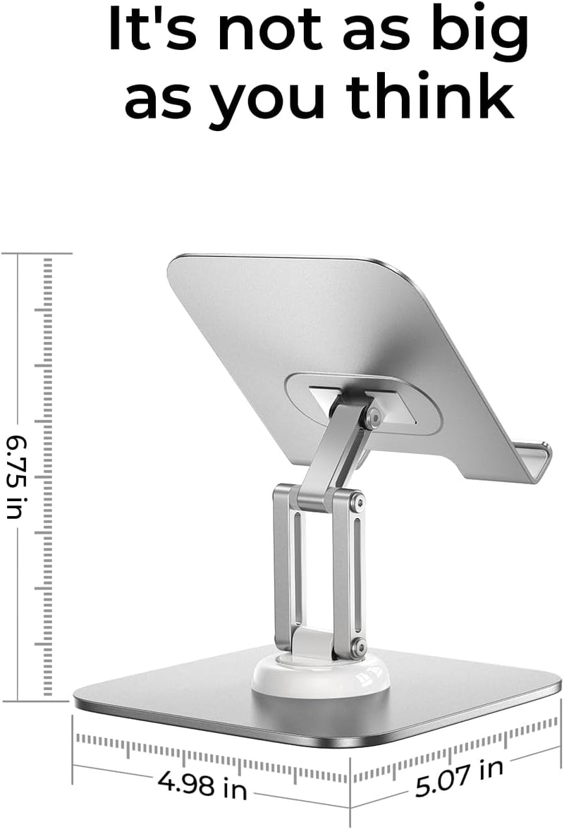Soporte Ajustable LISEN para iPad y Tablet - Blanco